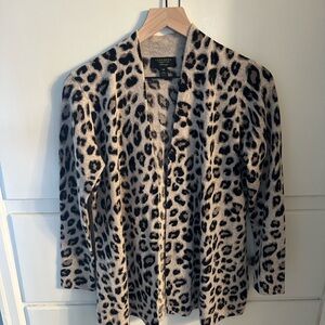 100% cashmere Animal Print Women's sweater